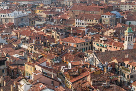 Panorama of Venice, Italyの写真素材