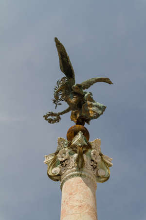 Great church in center of Rome, Italy.の写真素材