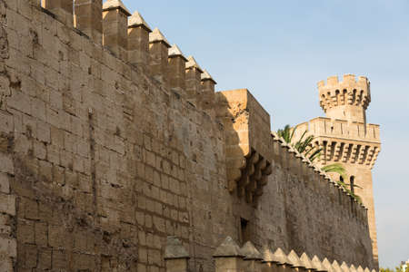 Almudaina  of Palma de Mallorca in Majorca Balearic islandの写真素材
