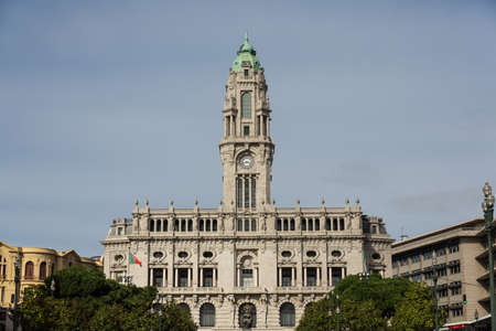 city hall of Porto, Portugal