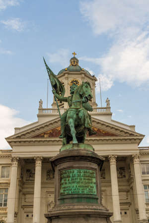 Brussels city viewのeditorial素材