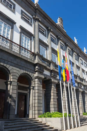 Town Hall in Las Palmas de Gran Canaria, Spainの写真素材