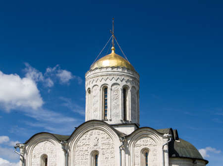 St  Demetrius Cathedral at Vladimirの写真素材