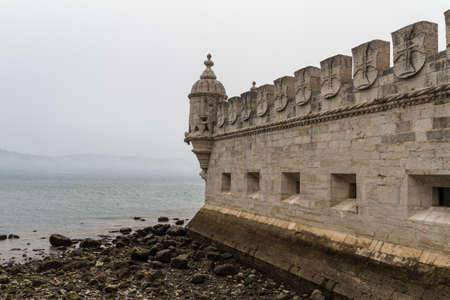 Belem tower in Lisbonのeditorial素材