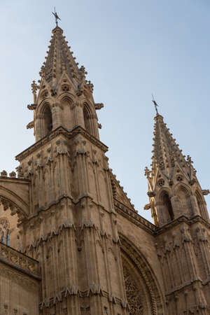Dome of Palma de Mallorca, Spainの写真素材