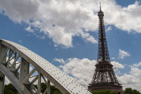 Paris Eiffel towerの写真素材