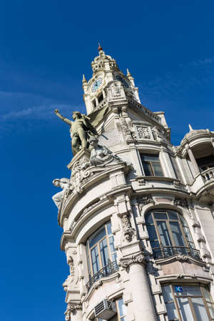 Old town in Porto (Portugal)の写真素材