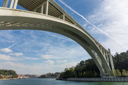 Bridge, Porto, River, Portugalの写真素材
