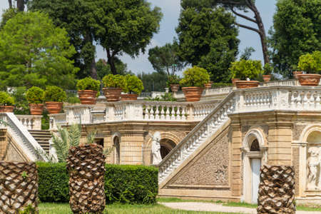 Villa Pamphili,Rome, Italyの写真素材