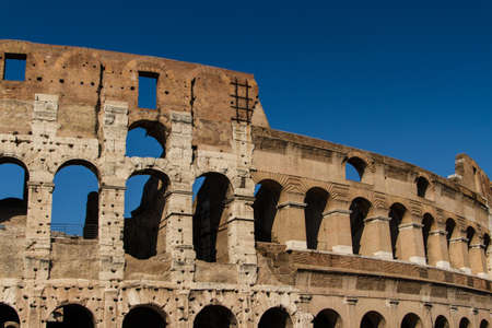 Colosseum in Rome, Italyの写真素材