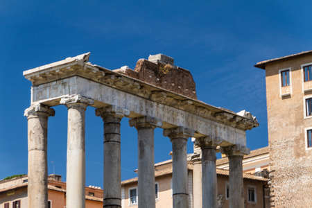 Roman ruins in Rome, Forum