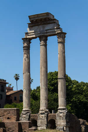 Roman ruins in Rome, Forum