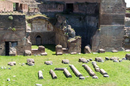 Roman ruins in Rome, Forum