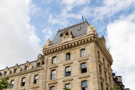 beautiful Parisian streets view paris,france Europeの写真素材