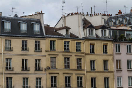 beautiful Parisian streets view paris,france Europeの写真素材