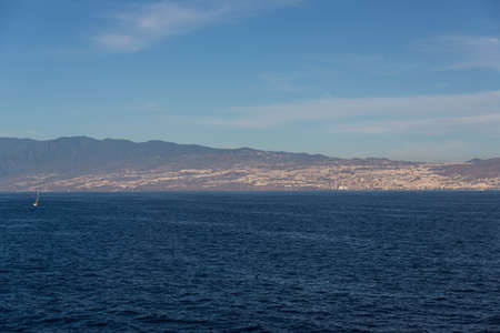 Cliffs of the Los Gigantes (Acantilados de los Gigantes) Tenerife, Spainの写真素材