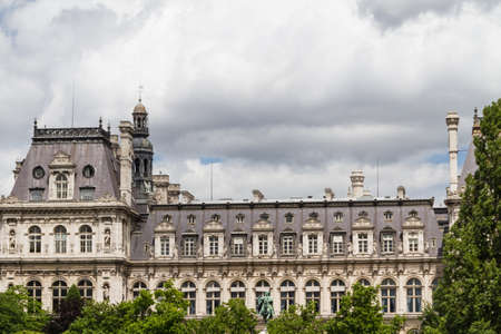 Historic building in Paris Franceのeditorial素材