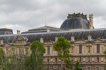 Historic building in Paris Franceの写真素材
