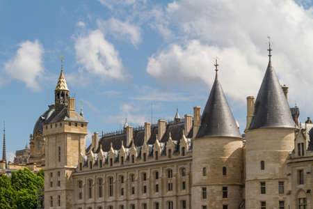 Historic building in Paris Franceのeditorial素材