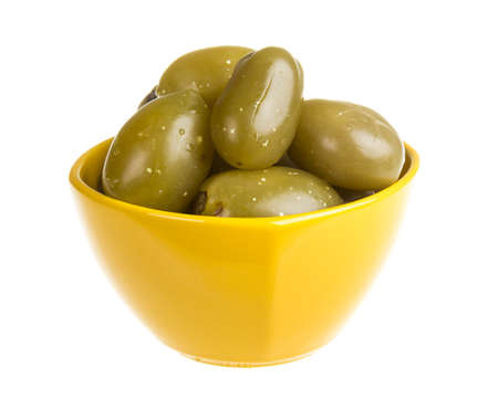 Pickled tomatoes isolated on the white backgroundの写真素材