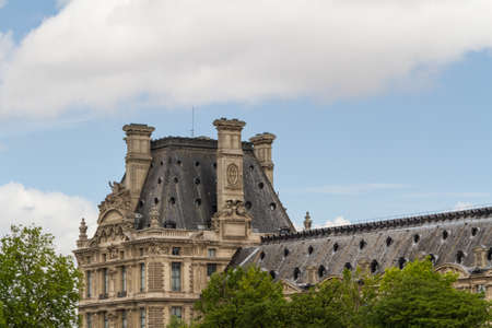 Historic building in Paris Franceのeditorial素材