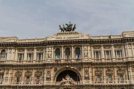 Rome, Italy. Typical architectural details of the old cityのeditorial素材