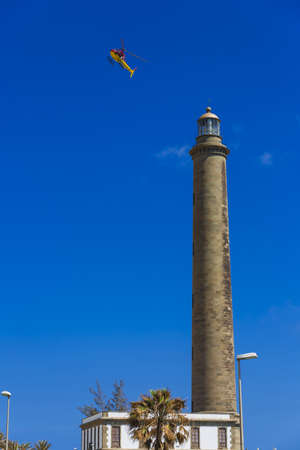 Faro in Maspalomas Canary islandsのeditorial素材