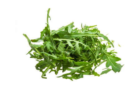 Ruccola studio macro shoot isolatedの写真素材