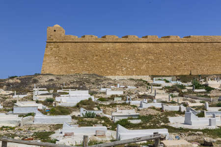 Old Fortess ruin in Mahdia Tunis