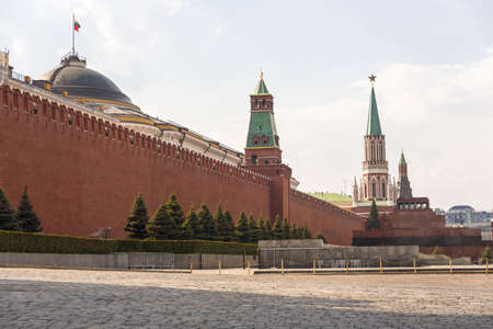 Lenin Mausoleum on Red Square Moscow
