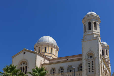 Limassol Cathedral Church in Cyprusの写真素材