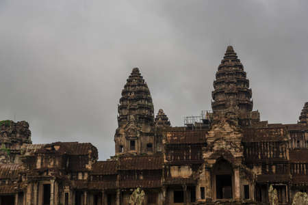 Angkor Wat in Cambodiaの写真素材
