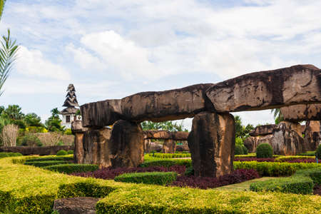 Nong Nooch tropical garden in Thailandの写真素材