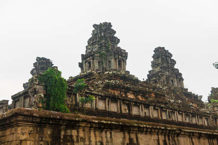 Angkor Wat - Cambodian famous hisotical complexの写真素材