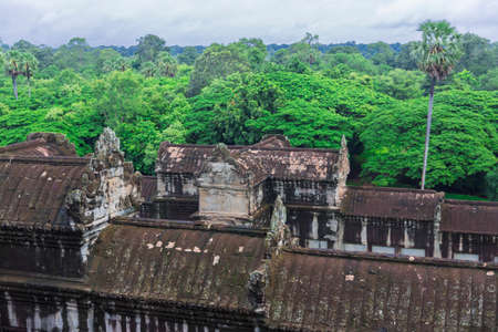 Angkor Wat in Cambodiaの写真素材