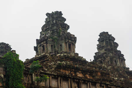 Angkor Wat - Cambodian famous hisotical complexの写真素材