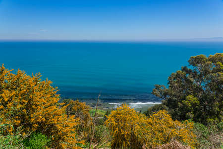 Mediterranean sea coast in Tunisiaの写真素材