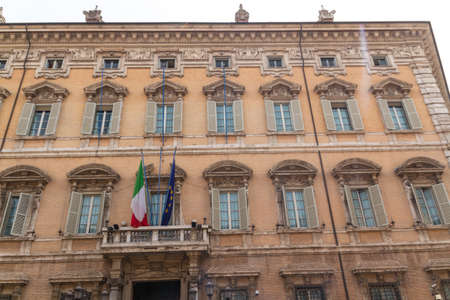 Rome, Italy. Typical architectural details of the old city