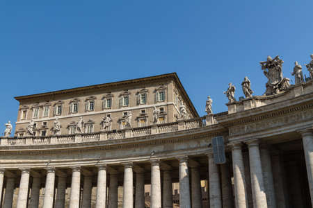 Saint Peter's Square, Rome, Italyのeditorial素材
