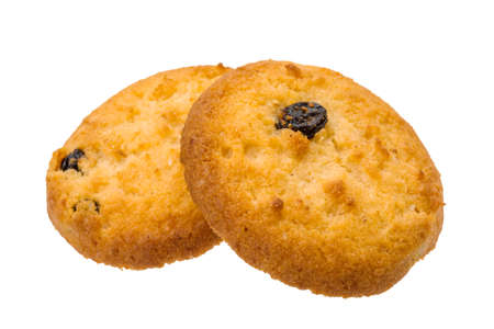 Dutch butter cookies isolatedの写真素材