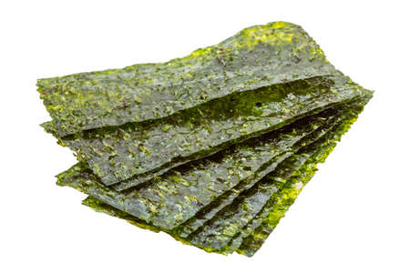 Nori sheets isolatedの写真素材