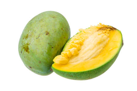 Mango fruit greenの写真素材
