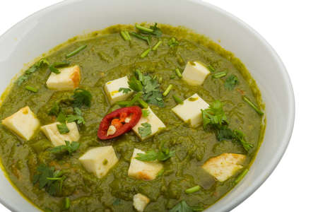 Sag Paneer - traditional Indian food
