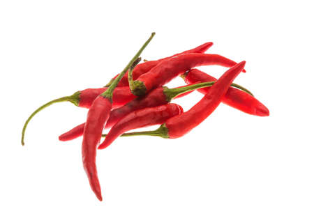Red hot Chili pepper heap