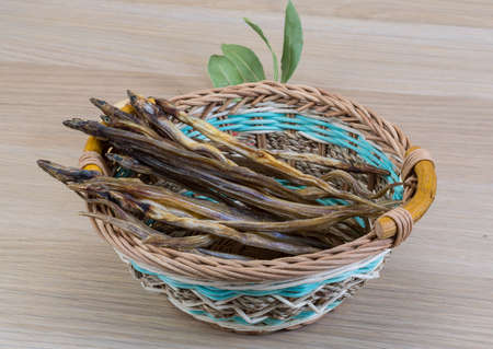 Dry salted fish - soft traditional snack for beer
