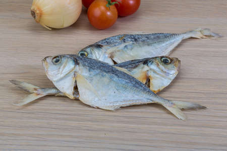 Dry salted fish - soft traditional snack for beer