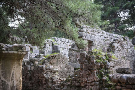 Ancient Phaselis ruins in Turkey Kemer Antalya