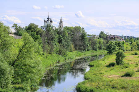 Russian Old historic town Suzdal - the Golden Ringの写真素材