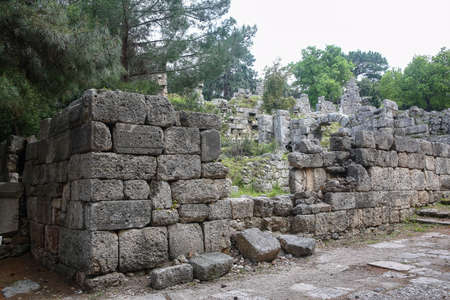 Ancient Phaselis ruins in Turkey Kemer Antalya