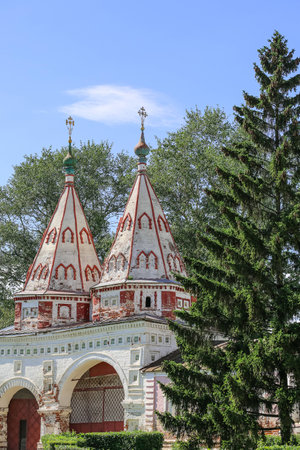 Russian Old historic town Suzdal - the Golden Ringの写真素材